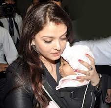 aishwarya busy with her daughter